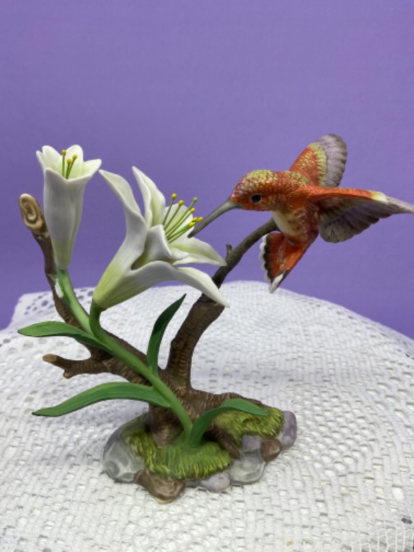 마루리 앨런스 &quot;Hummingbird&quot;  피겨린 Maruri Allen&#039;s Hummingbird Figurine dtd 1995