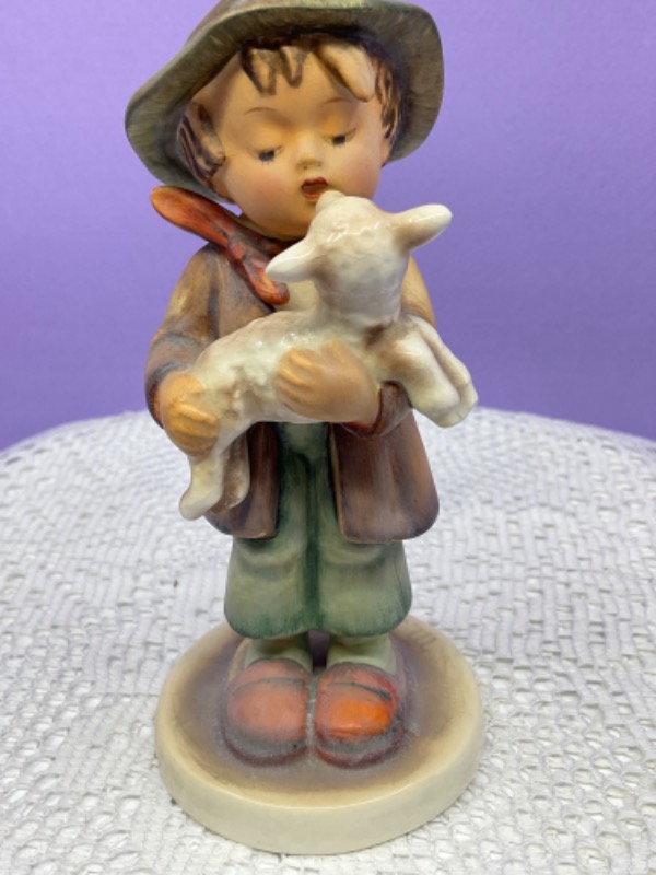 헴멜 &quot;The Last Sheep&quot; 피겨린 Hummel The Last Sheep Figurine circa 1960