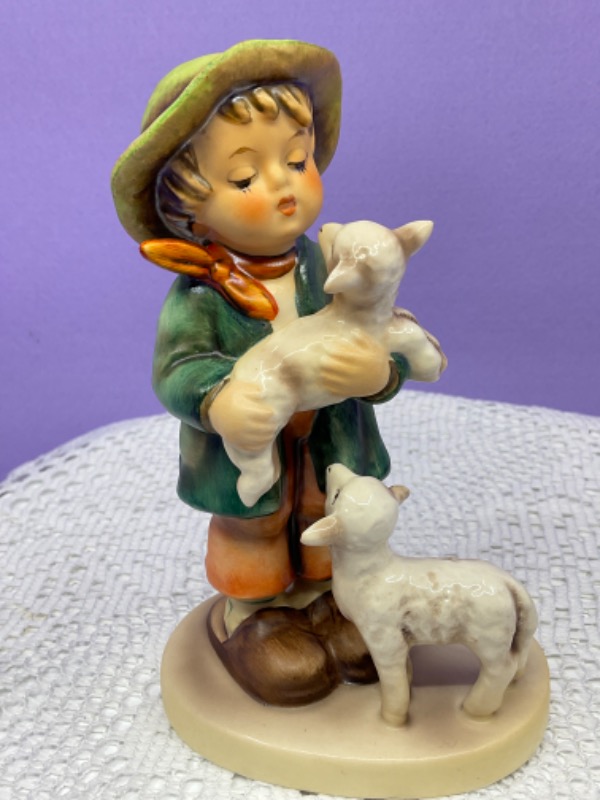 헴멜 &quot;Shephards Boy&quot; 피겨린 Hummel Shepherds Boy Figurine circa 1960