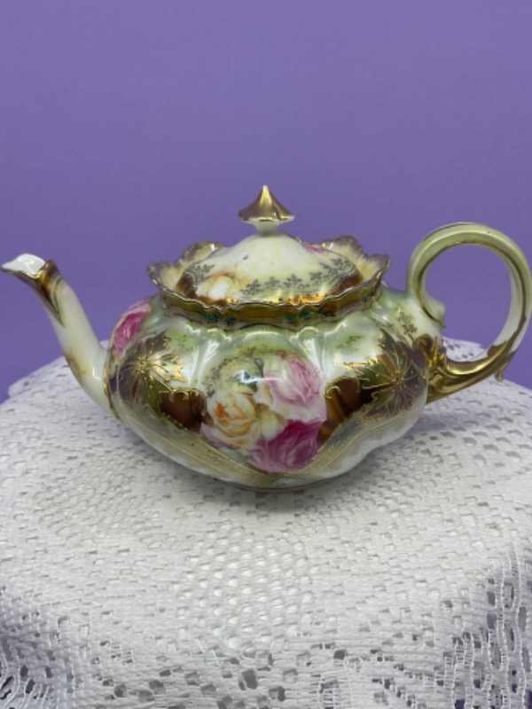 RS 프러시아 티 팟 RS Prussia Tea Pot circa 1900