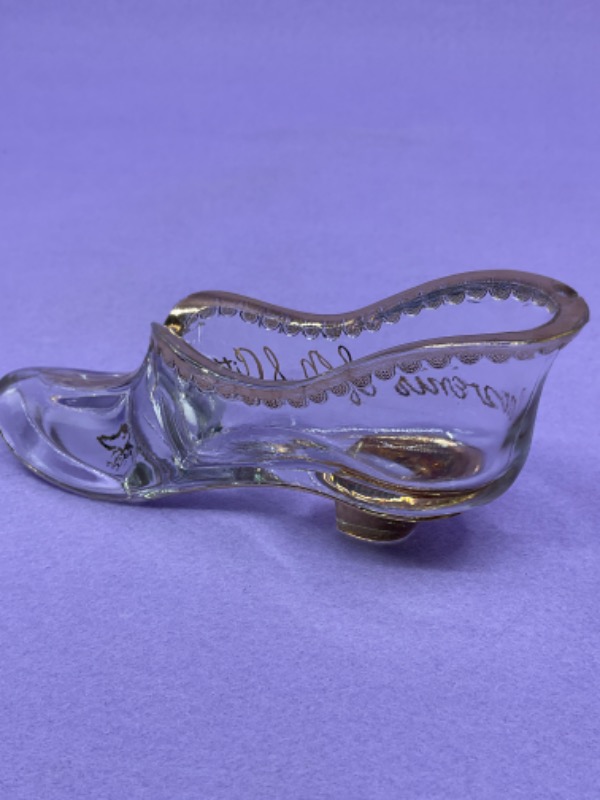 기념품 &quot;피츠버그&quot; 글래스 슈즈 &quot;Souvenir of Pittsburg&quot; Glass Shoe