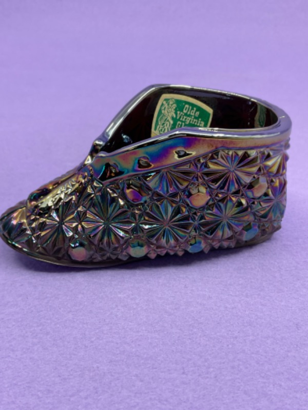 펜톤 (올드 버지니아 글래스) 슈즈 Fenton (Old Virginia Glass) Shoe circa 1990