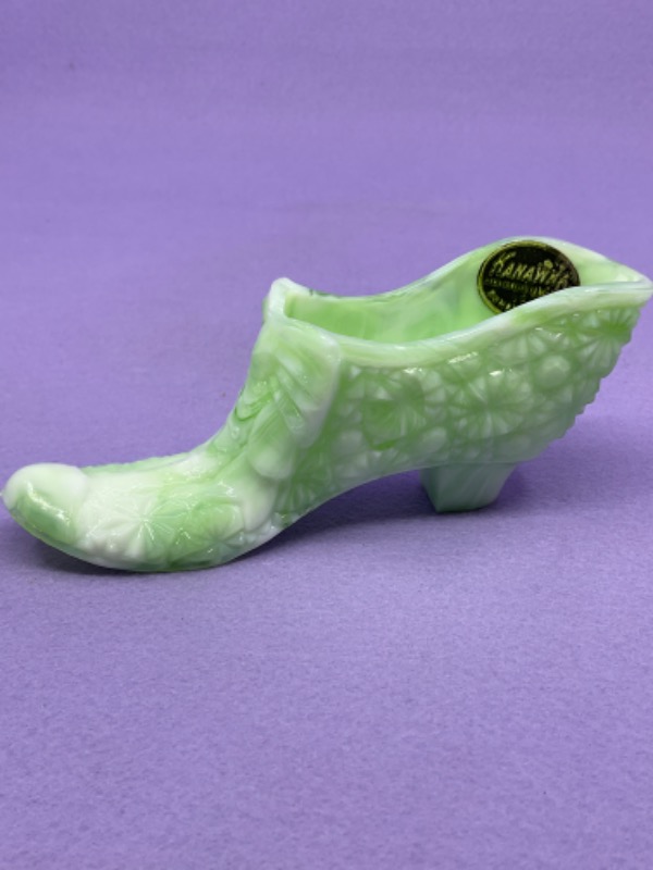 Kanawha 글래스 슈즈 Kanawha Glass Shoe circa 1960