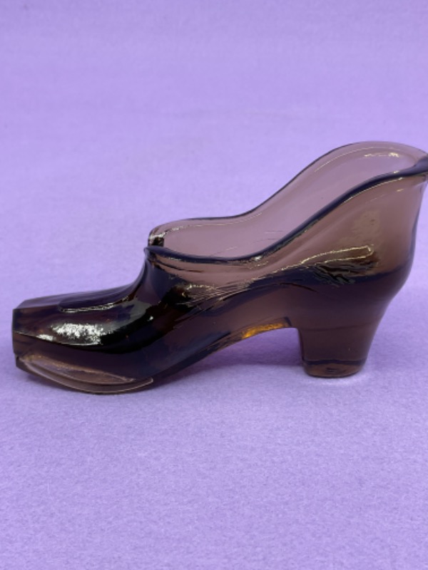 빈티지 웨스트몰랜드 글래스 슈즈 Vintage Westmoreland Glass Shoe circa 1960