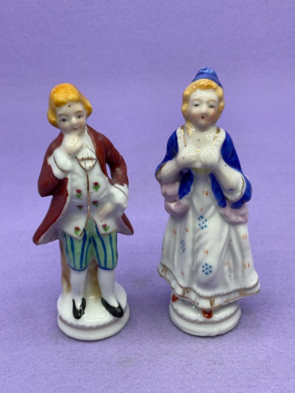 아키파이드 일본 피겨린 Occupied Japan Figurine Pair circa 1950