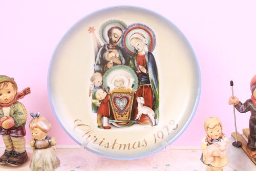 험멜 크리스마스 플레이트 Hummel Christmas Plate 1973