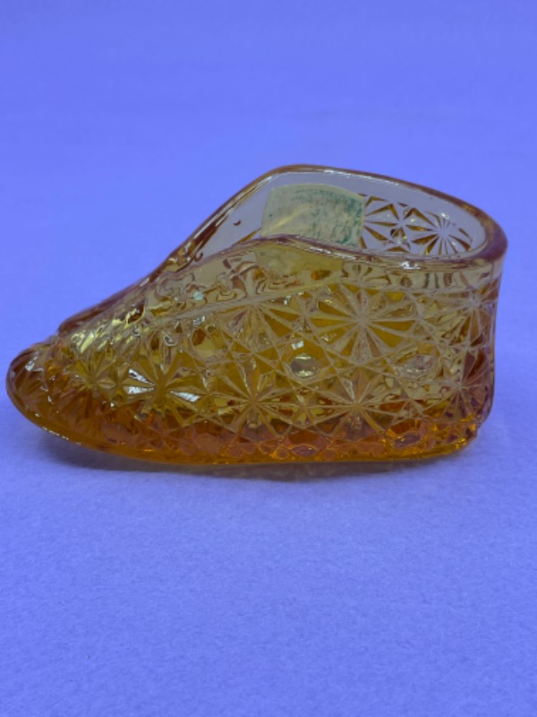 펜톤 (올드 버지니아 글래스) 슈즈 Fenton (Old Virginia Glass) Shoe circa 1990